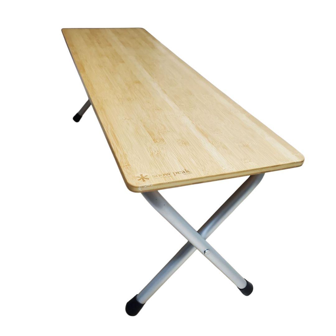  Peak フォールディングシェルフロング竹 アウトドテーブル