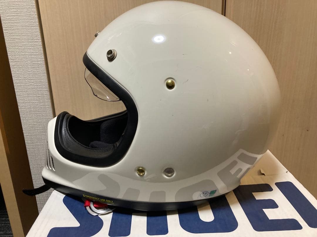 SHOEI FX-ZERO フルフェイスヘルメット Mサイズ ホワイト