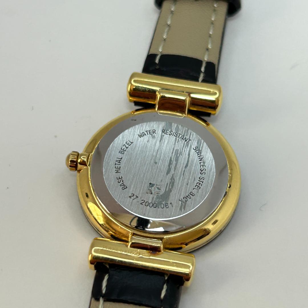 【希少】ZENITH ゼニス ブラック文字盤 クォーツ 箱付