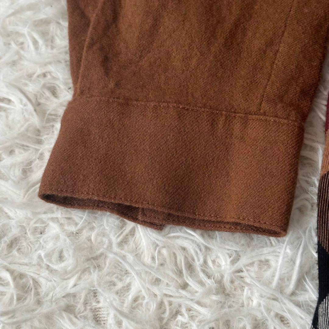 美品✨ ブルーレーベルクレストブリッジ シャツワンピース ブラウン 38