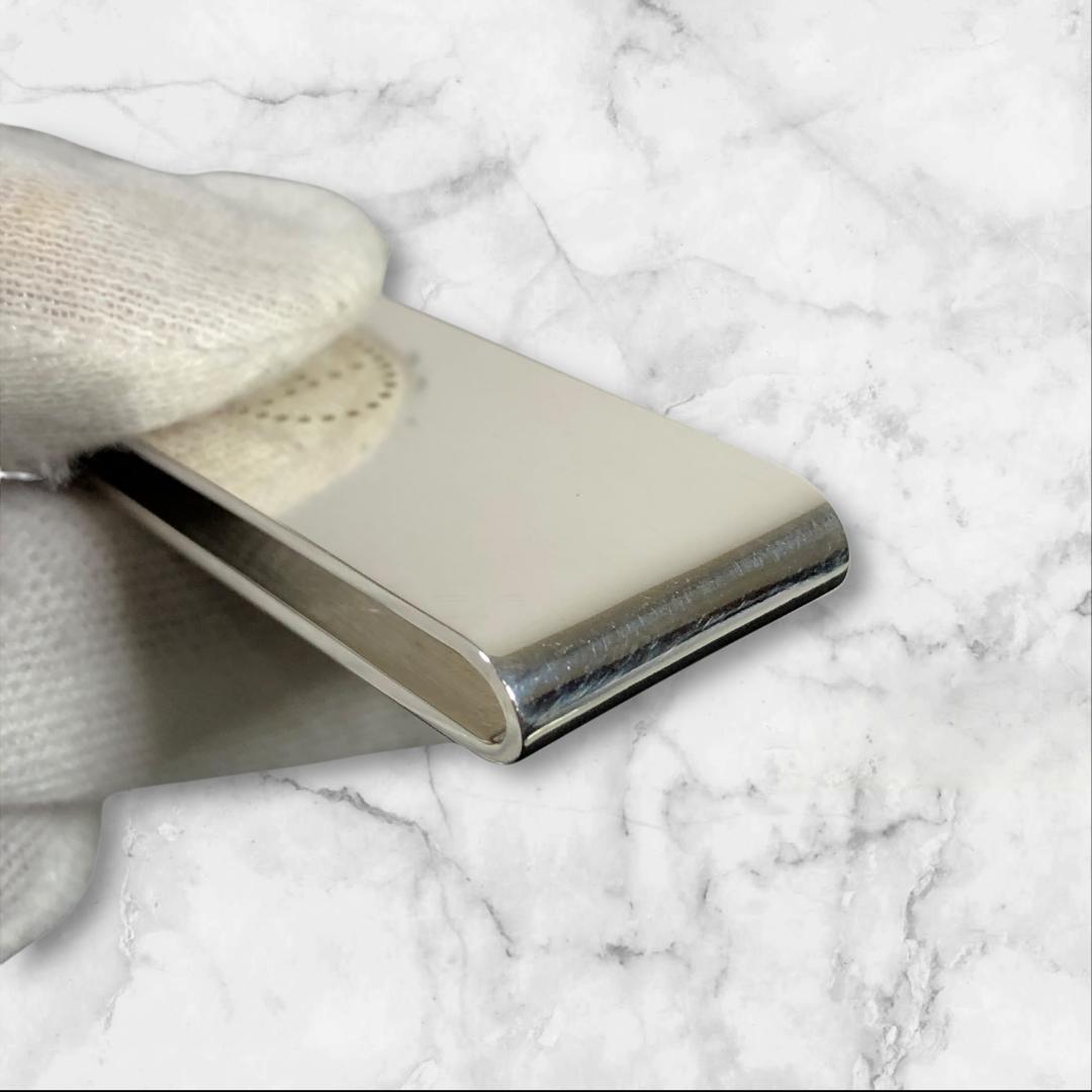 エルメス HERMES マネークリップ エブリン Ag925 財布 Hロゴ