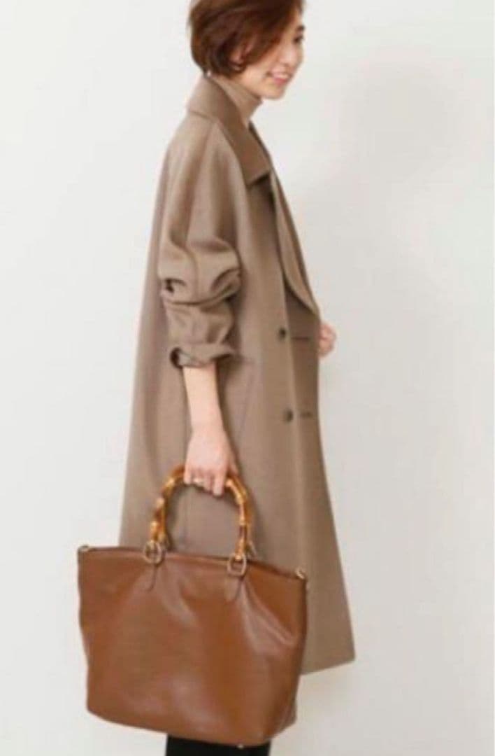 本日限のお値下げ ドゥーズィエムクラス STAND ダブルチェスターロングコート