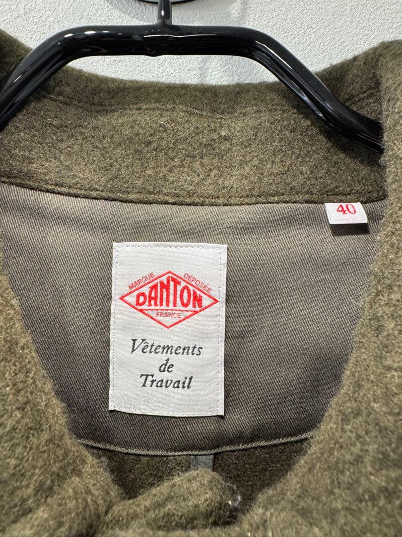 DANTON オリーブグリーン コート サイズ40