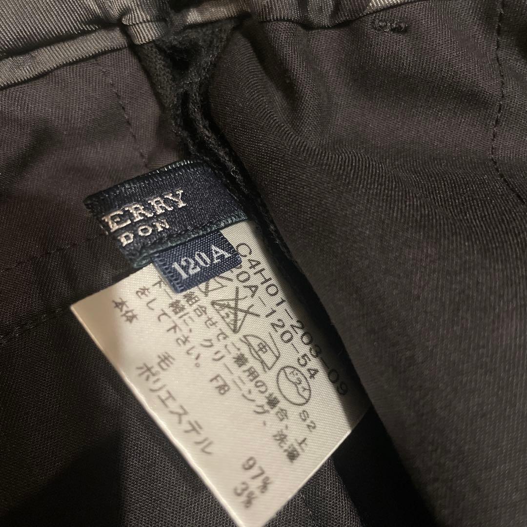 BURBERRY フォーマルスーツ 男の子 120 黒　5点セット