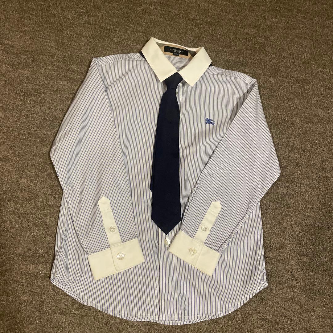 BURBERRY フォーマルスーツ 男の子 120 黒　5点セット