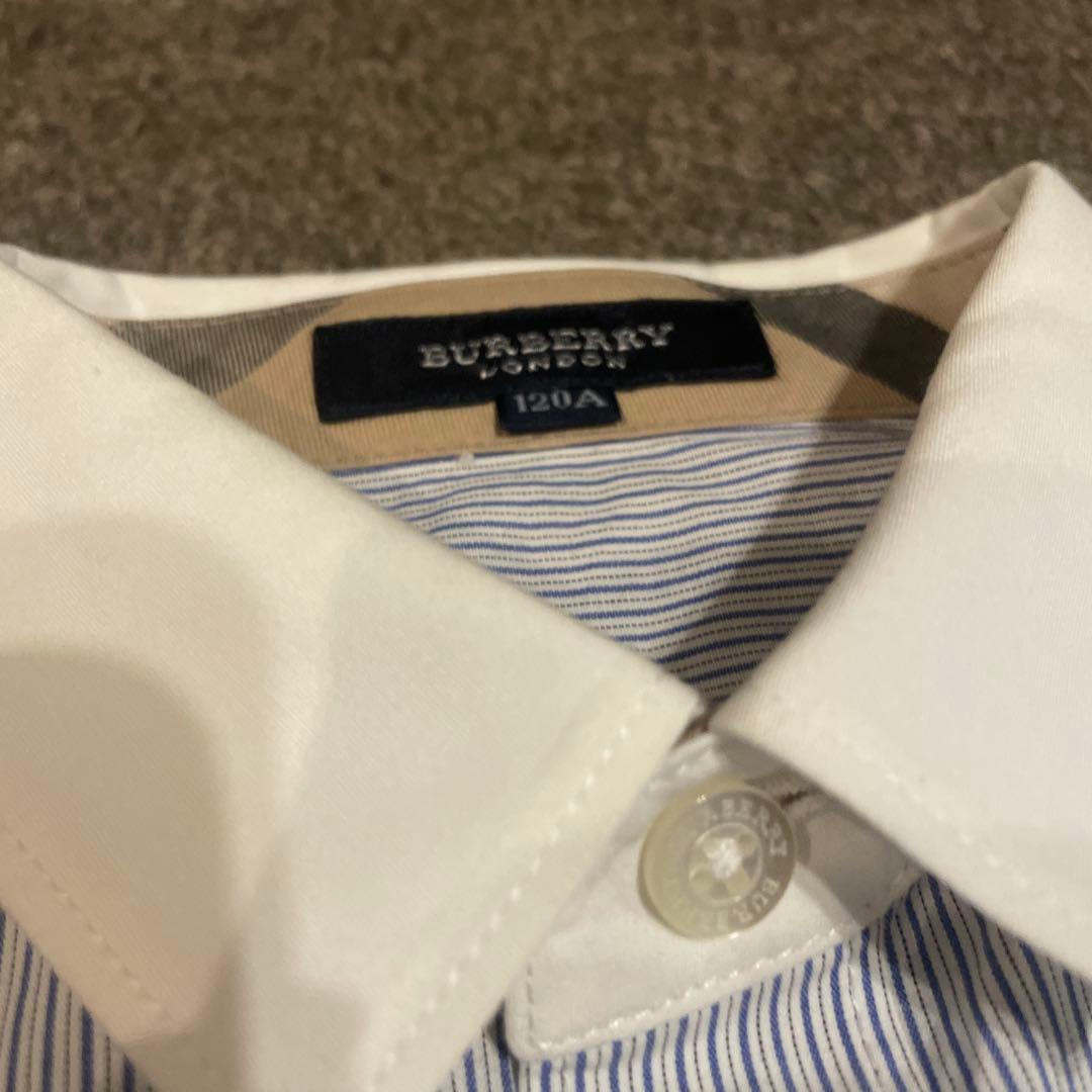 BURBERRY フォーマルスーツ 男の子 120 黒　5点セット