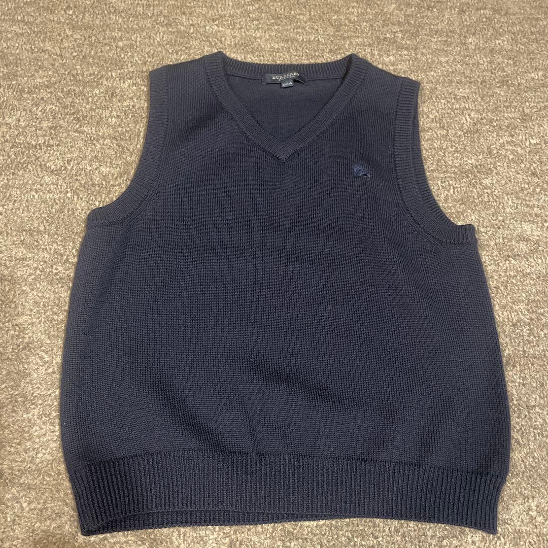 BURBERRY フォーマルスーツ 男の子 120 黒　5点セット