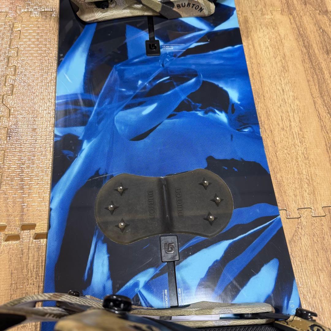 2点セット BURTON CLASH 151cm ビンディング グラトリ 初心者