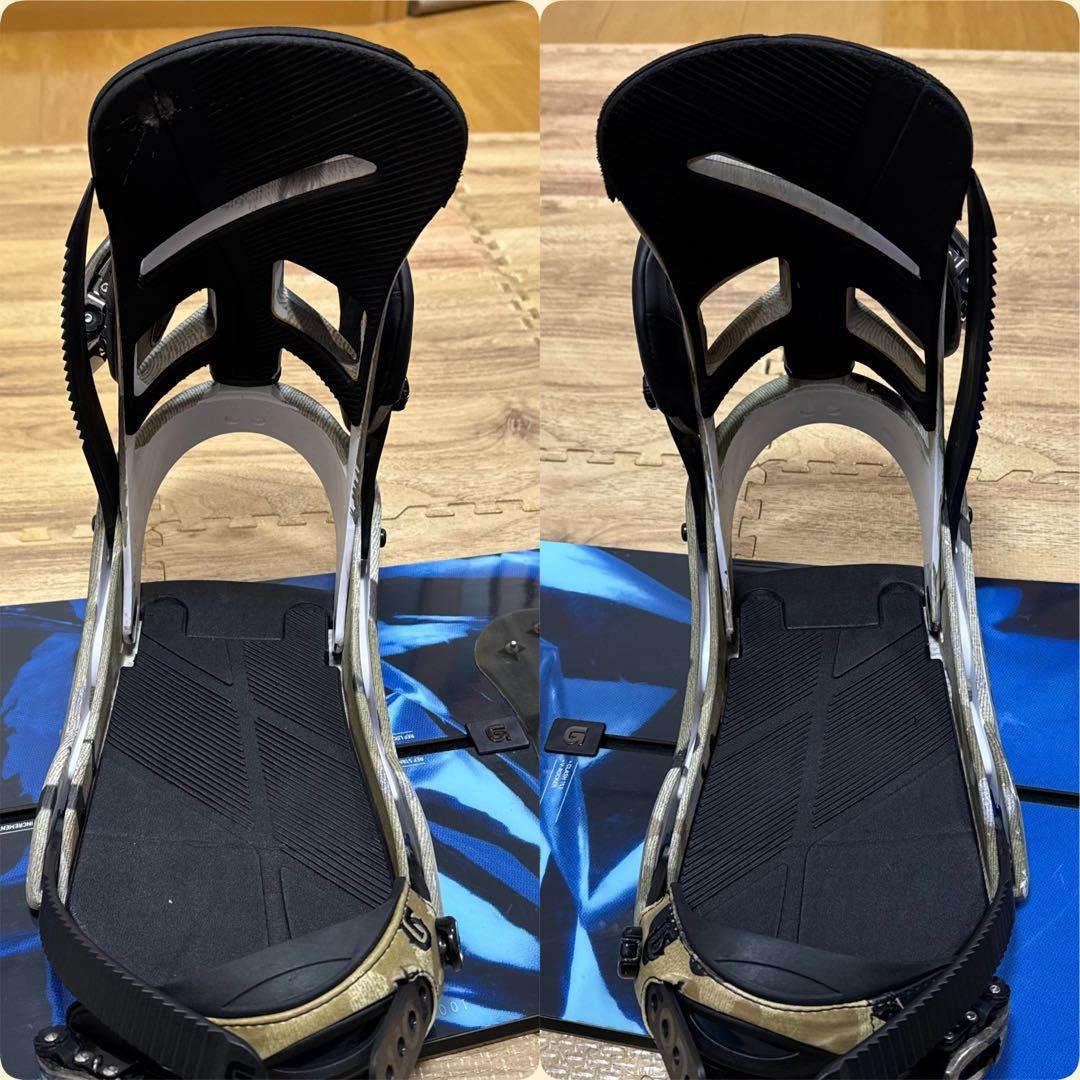 2点セット BURTON CLASH 151cm ビンディング グラトリ 初心者