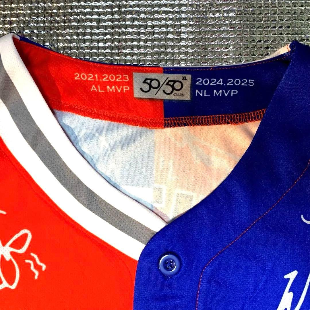 大谷翔平　最新版2025　フルメンバーサインミックスユニフォーム　エンジャース