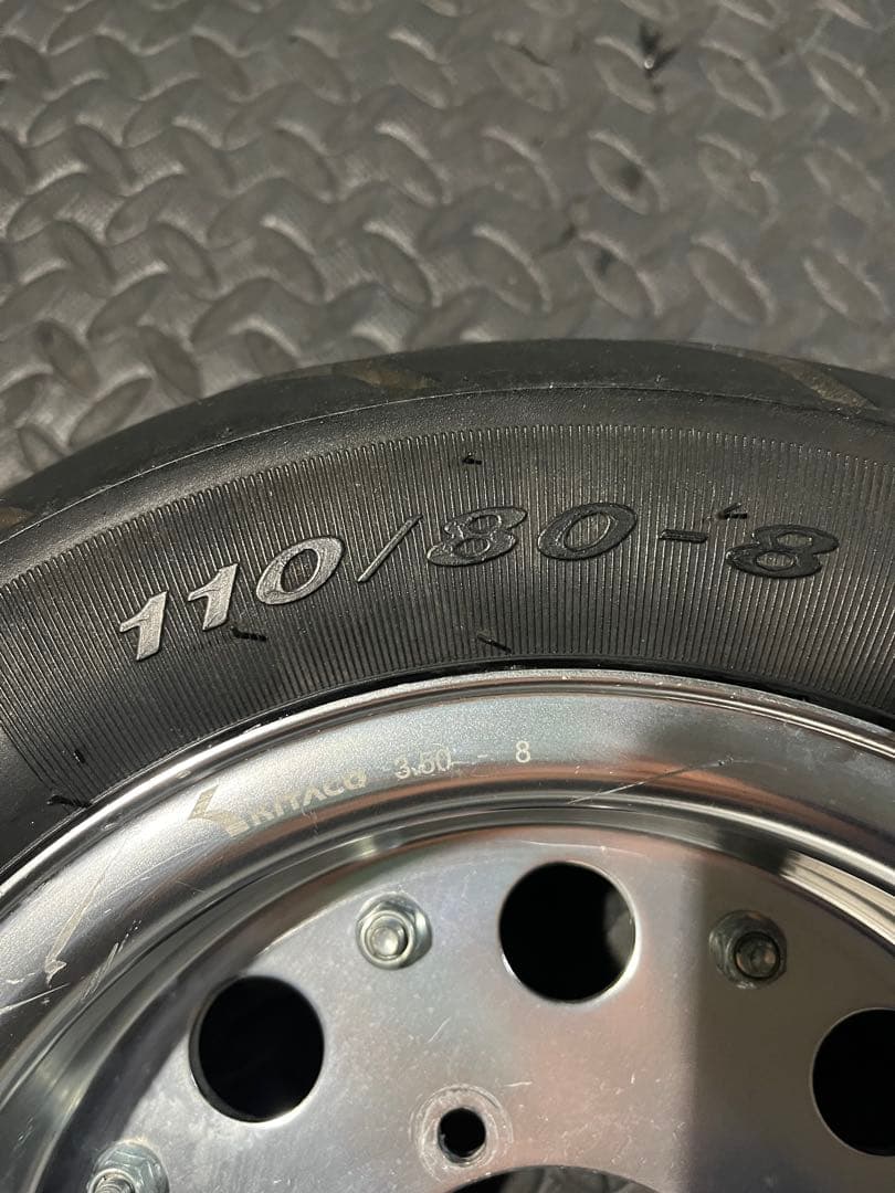 キタコ　8インチ　3.5J 2本　モンキー