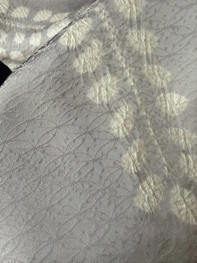 ★マルさま専用★銀座老舗きしや 絞りと刺繍　絹の艶としなやかさ　最上級の品