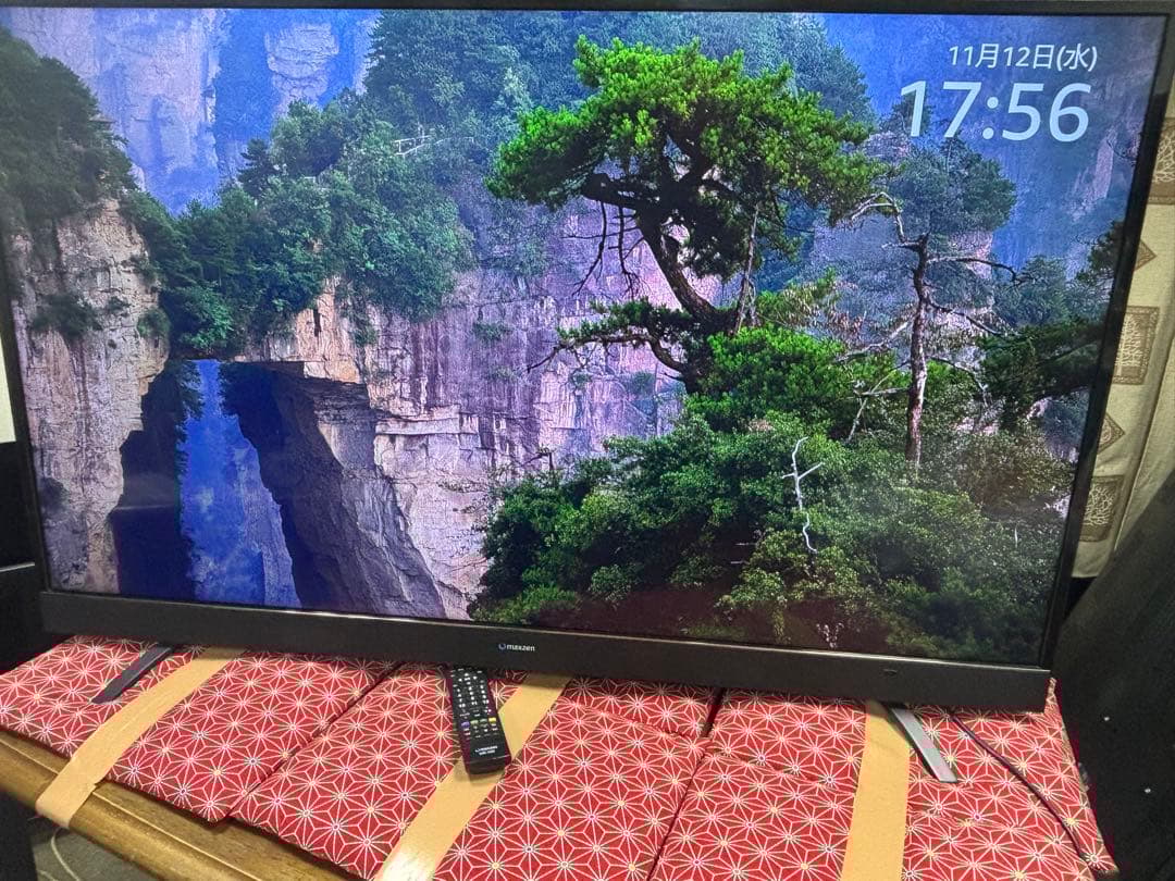 液晶テレビ 55インチ 4K マクスゼン 55型 TV maxzen超美品