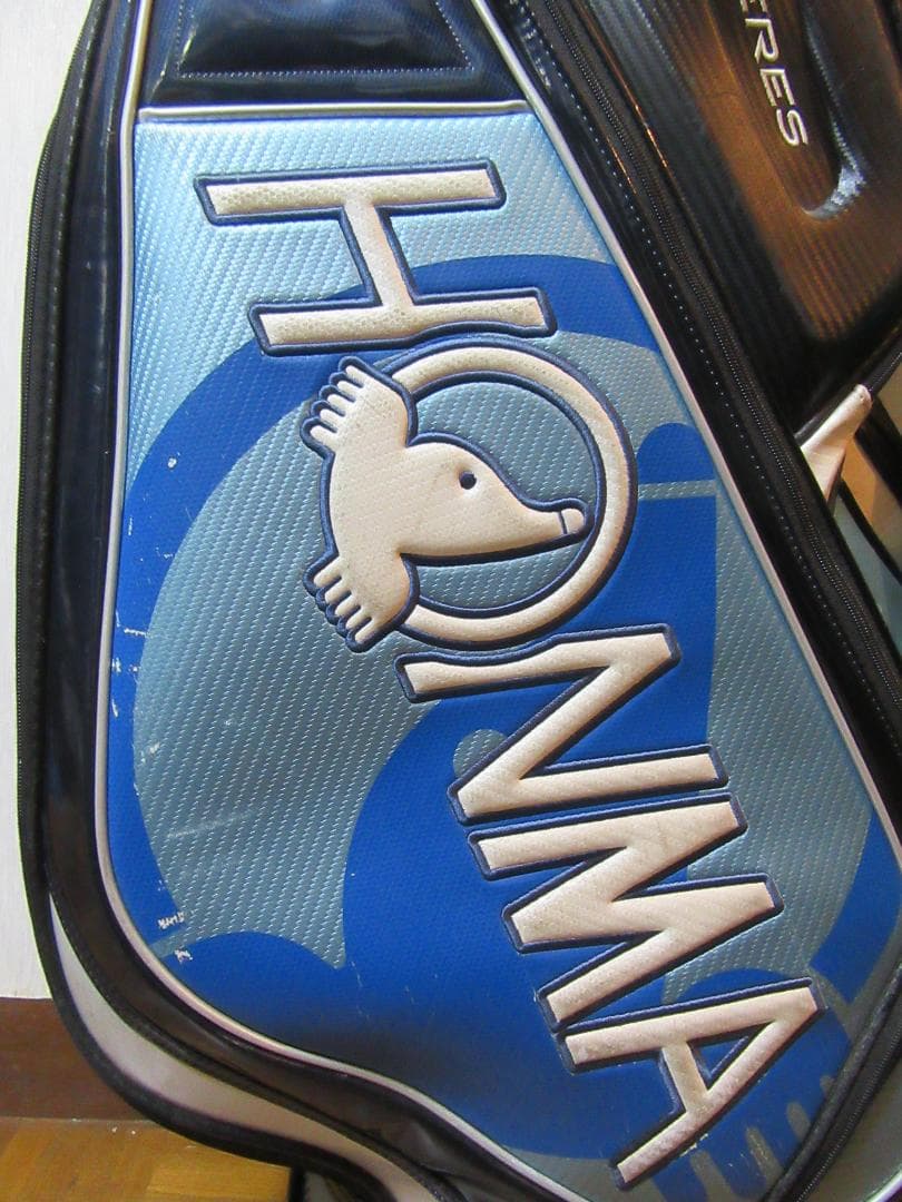 ★ホンマ★HONMA BERES★3点式★ゴルフバック★フードなし★水色★