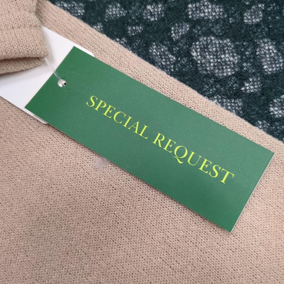 見切り！冬物　SPECIALREQUEST オシャレデザイン　チュニックT　3L