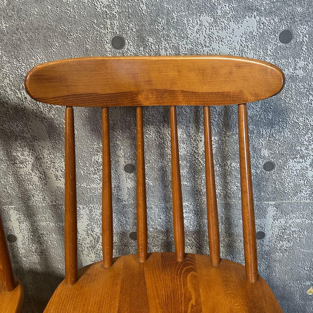 ꧁柏木工 KASHIWA꧂ダイニングチェア4脚セット 食卓椅子 いす イス 飛騨