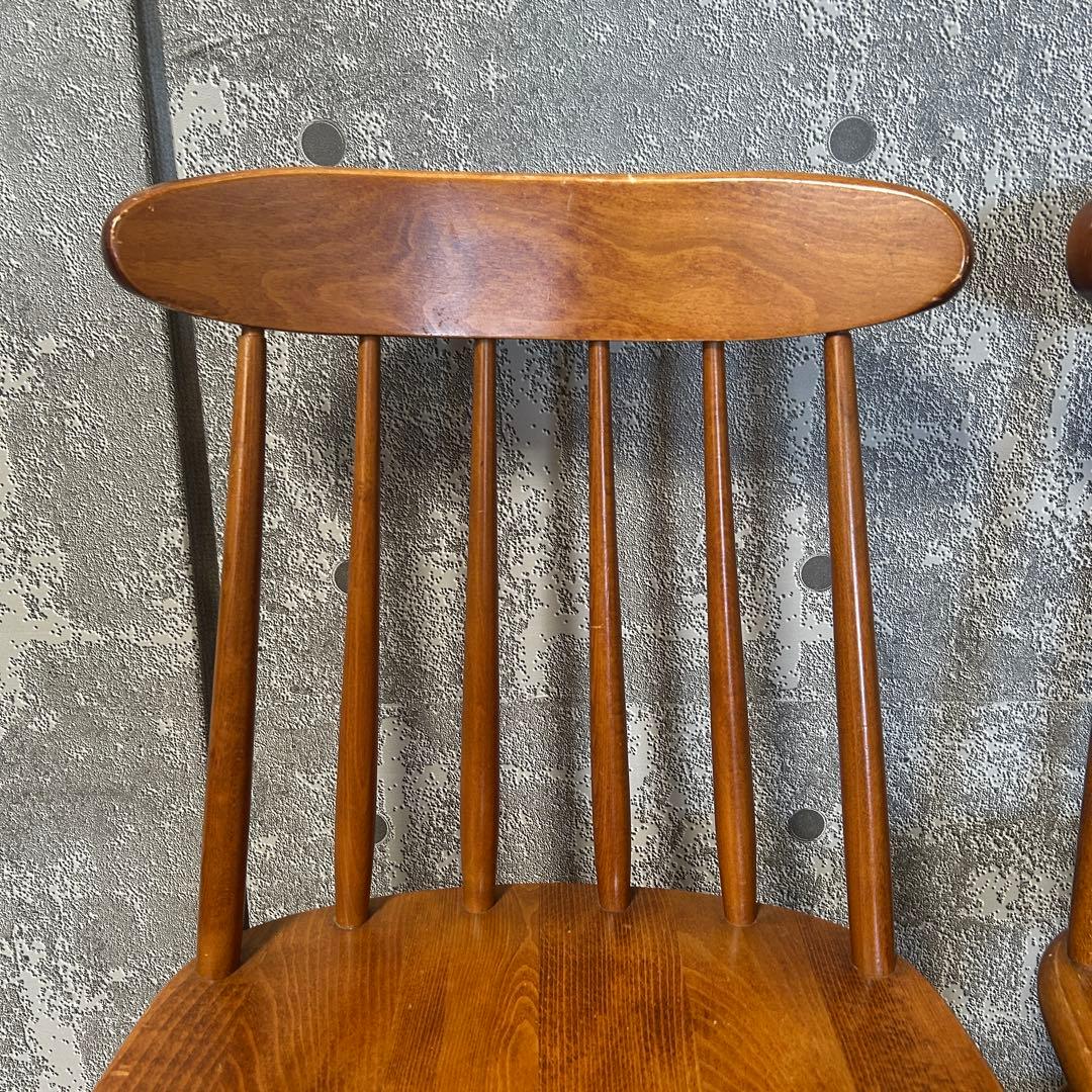 ꧁柏木工 KASHIWA꧂ダイニングチェア4脚セット 食卓椅子 いす イス 飛騨