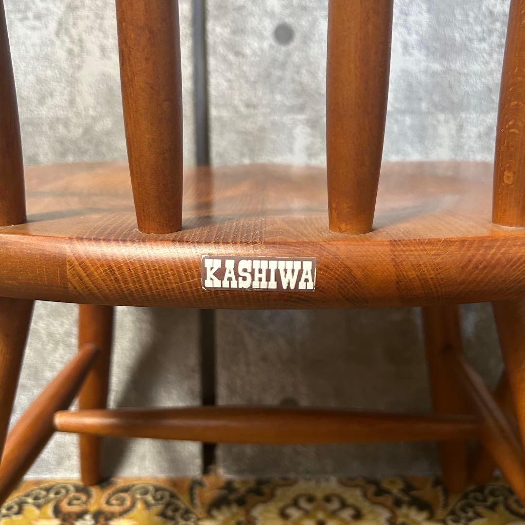 ꧁柏木工 KASHIWA꧂ダイニングチェア4脚セット 食卓椅子 いす イス 飛騨