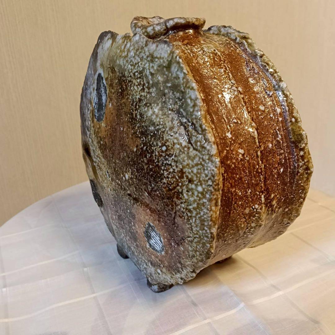 信楽焼　花入れ 木箱付き