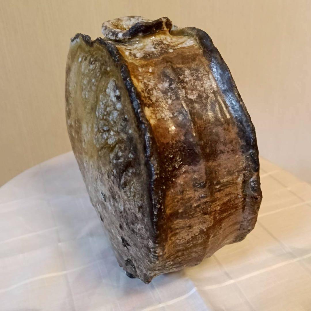 信楽焼　花入れ 木箱付き