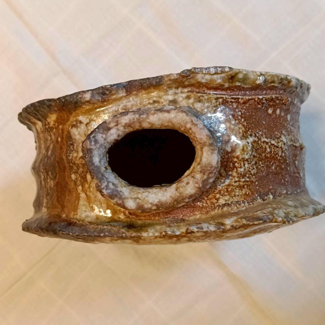 信楽焼　花入れ 木箱付き