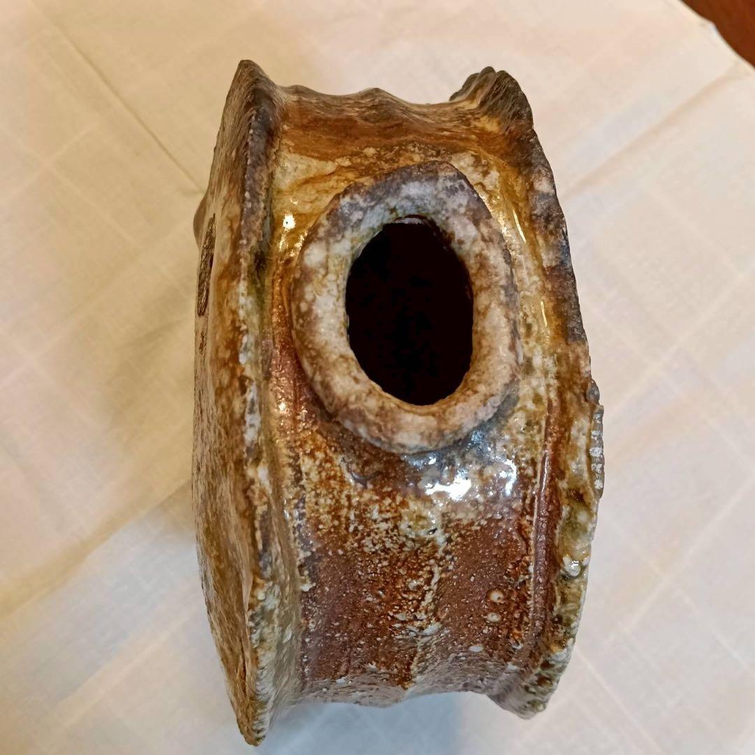 信楽焼　花入れ 木箱付き