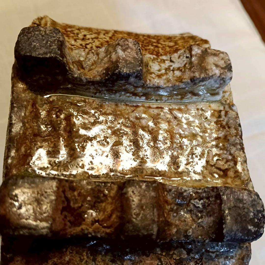 信楽焼　花入れ 木箱付き