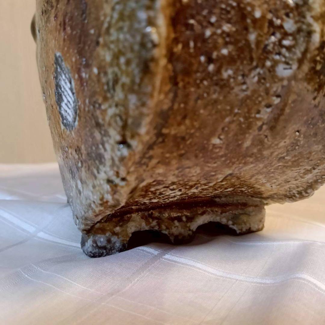 信楽焼　花入れ 木箱付き