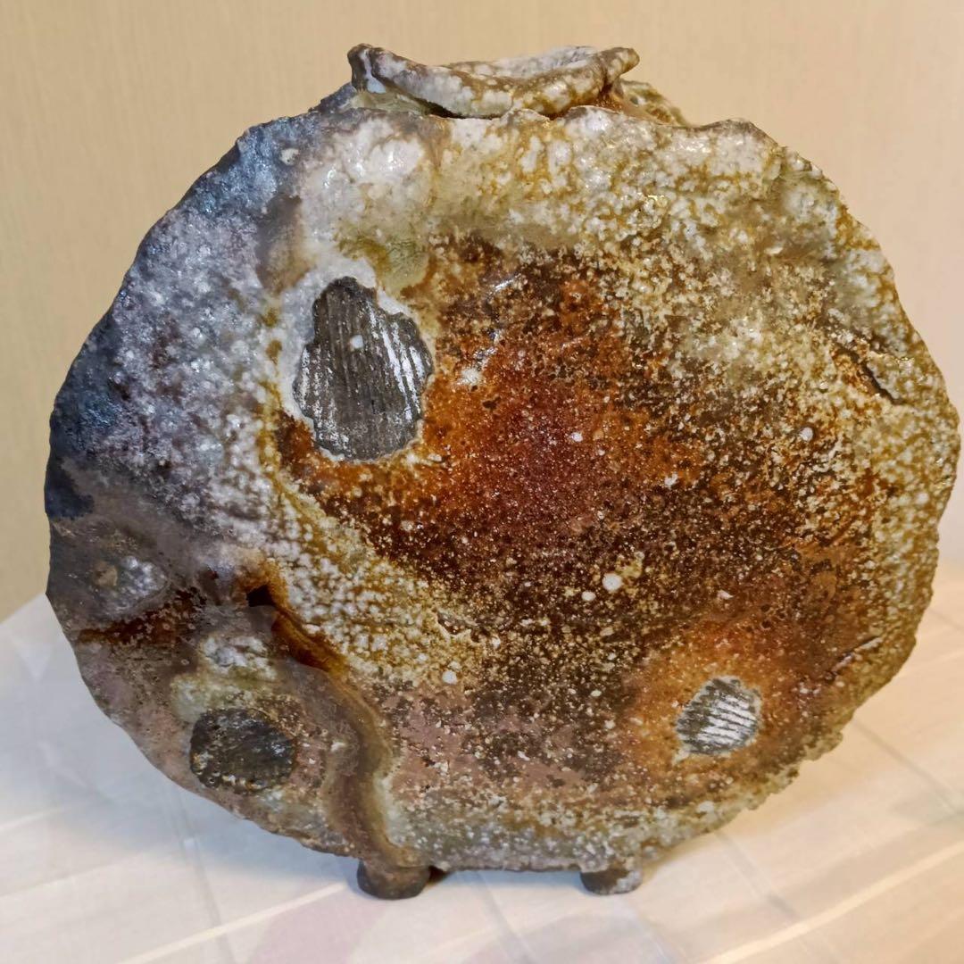 信楽焼　花入れ 木箱付き