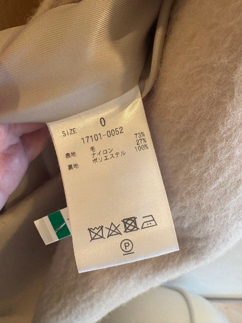 CLANE ベージュ ロングコート サイズ0