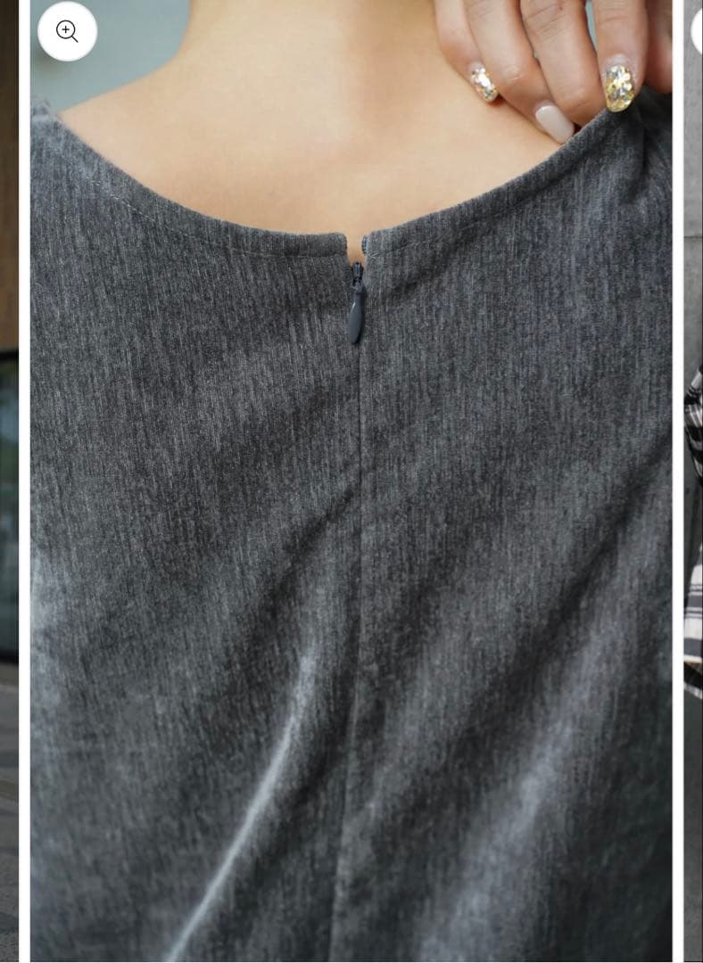 ELLIE エリー ベロアワンピース S 新品未使用