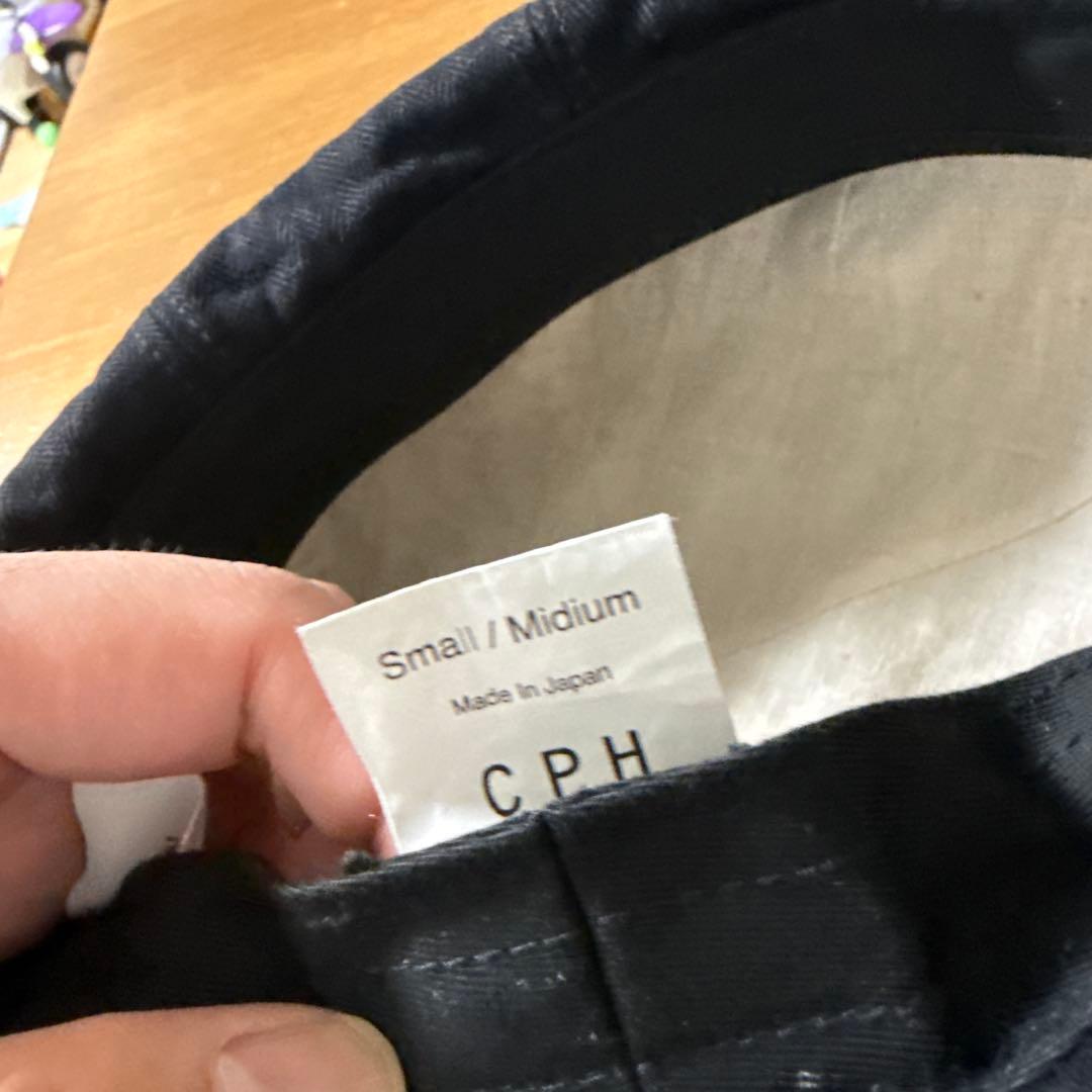 CPH ベレー帽　ブラック