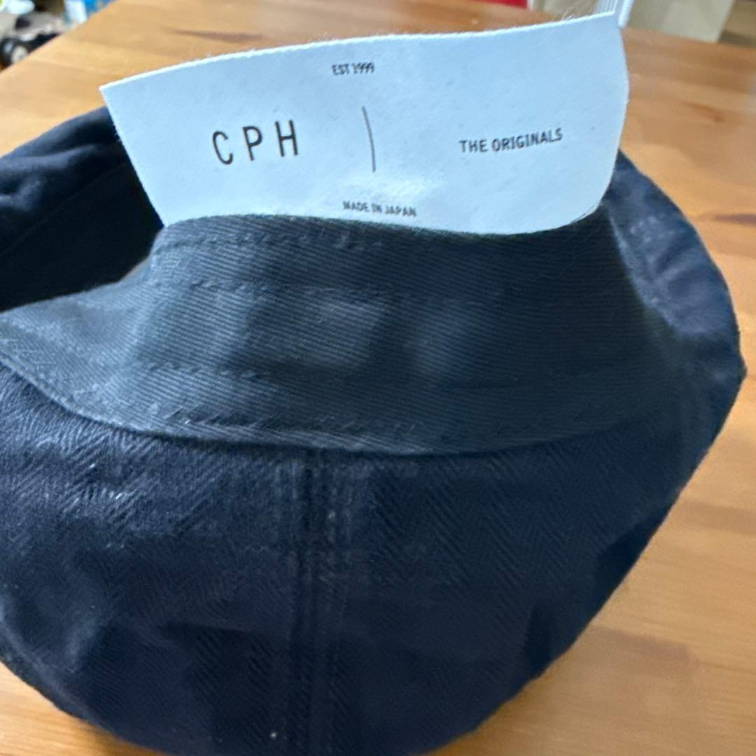 CPH ベレー帽　ブラック