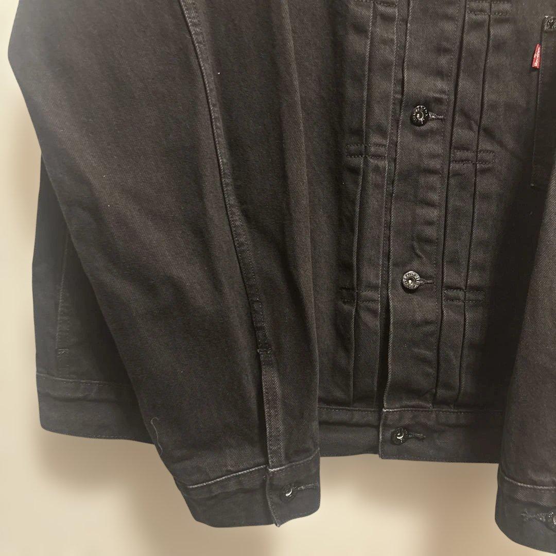 美品 EDIFICE Levi's 別注デニムジャケット'COLLARLESS'