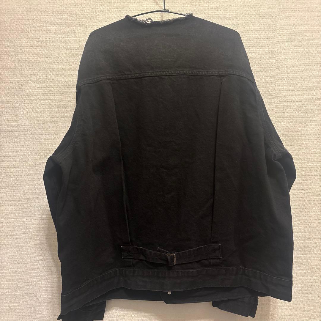 美品 EDIFICE Levi's 別注デニムジャケット'COLLARLESS'