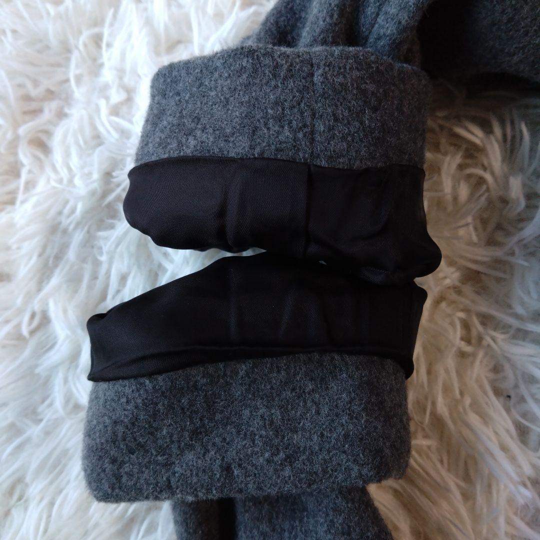 美品✨バーバリーロンドン　カシミヤロングコート　シャドウチェック　ベルト2WAY