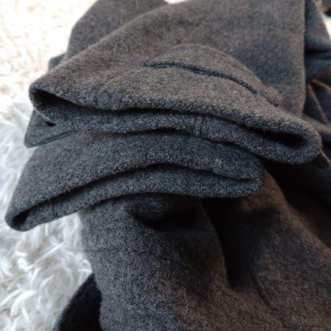 美品✨バーバリーロンドン　カシミヤロングコート　シャドウチェック　ベルト2WAY