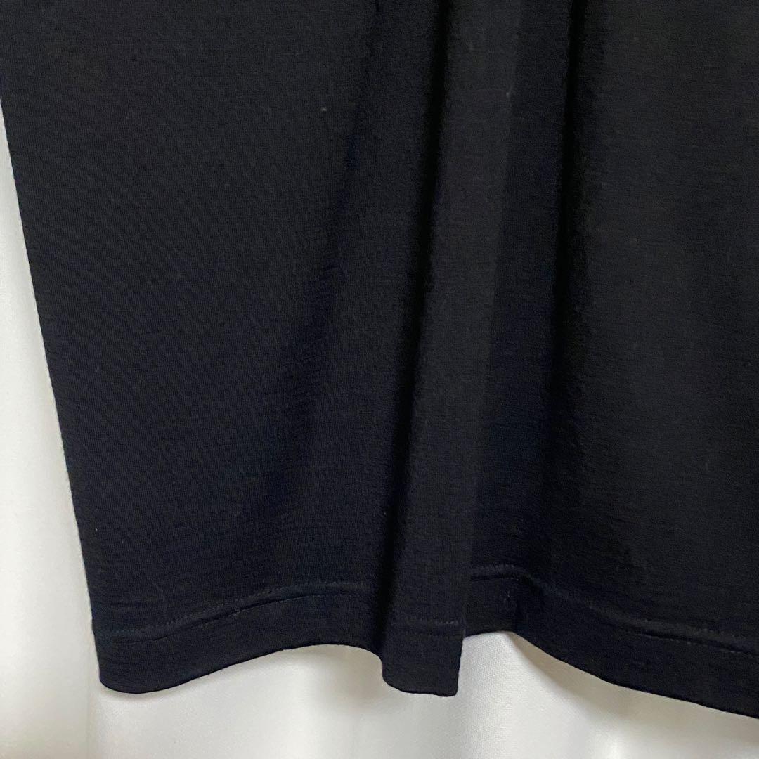 ISSEY MIYAKE イッセイミヤケ ウール 長袖カットソー チュニック M