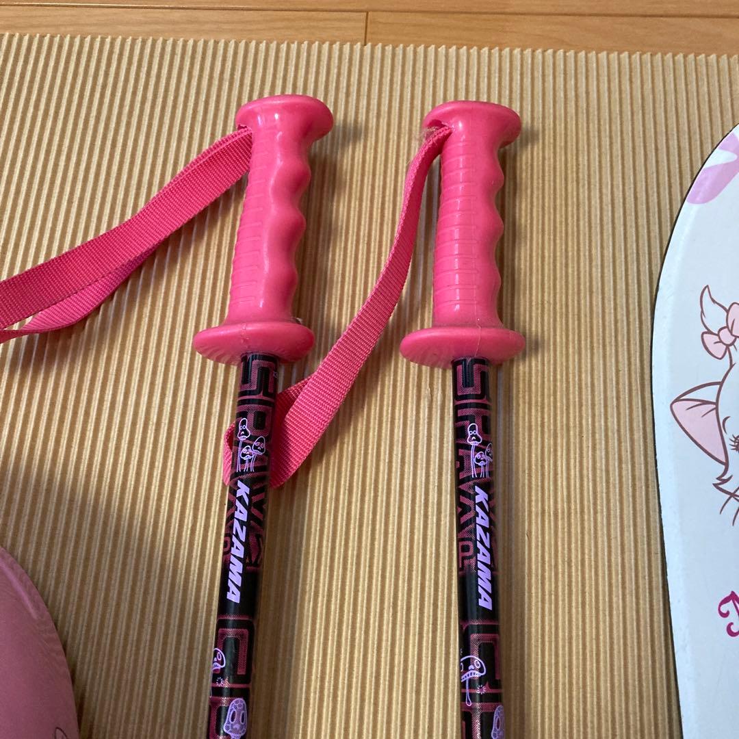 子供用 スキーセット マリーちゃん ブーツ19-20cm スキー板98cm