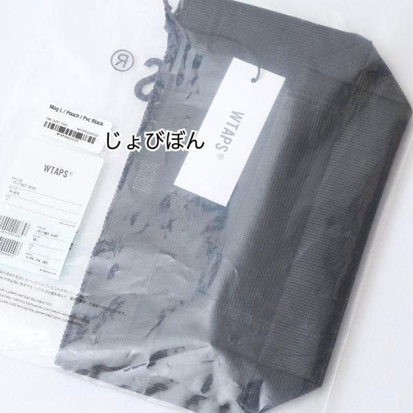 25SS WTAPS MAG L POUCH PVC メッシュ ポーチ ②