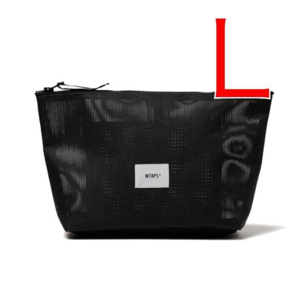 25SS WTAPS MAG L POUCH PVC メッシュ ポーチ ②