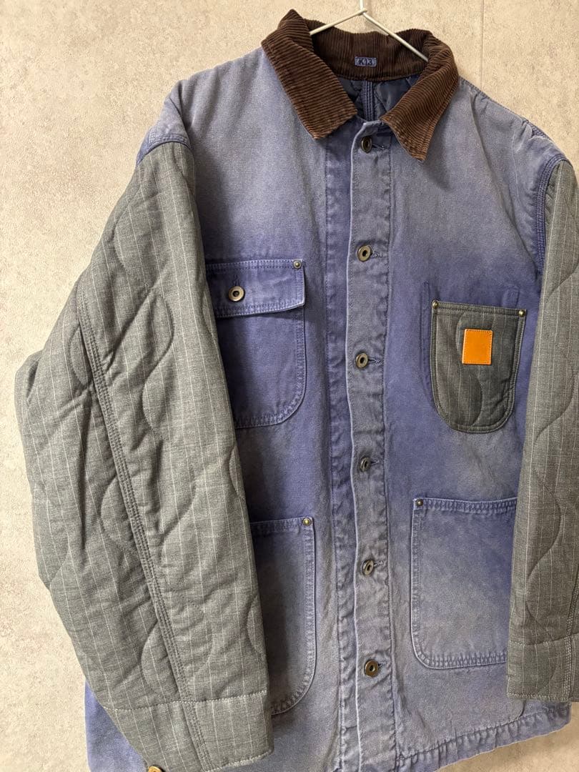 コッキ　K13　　　ヴィンテージエフェクトワークコート　ジャケット　ブルゾン