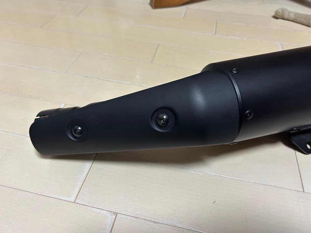 モリワキ　レブル250　ネオクラシック　スリップオンマフラー　ブラック