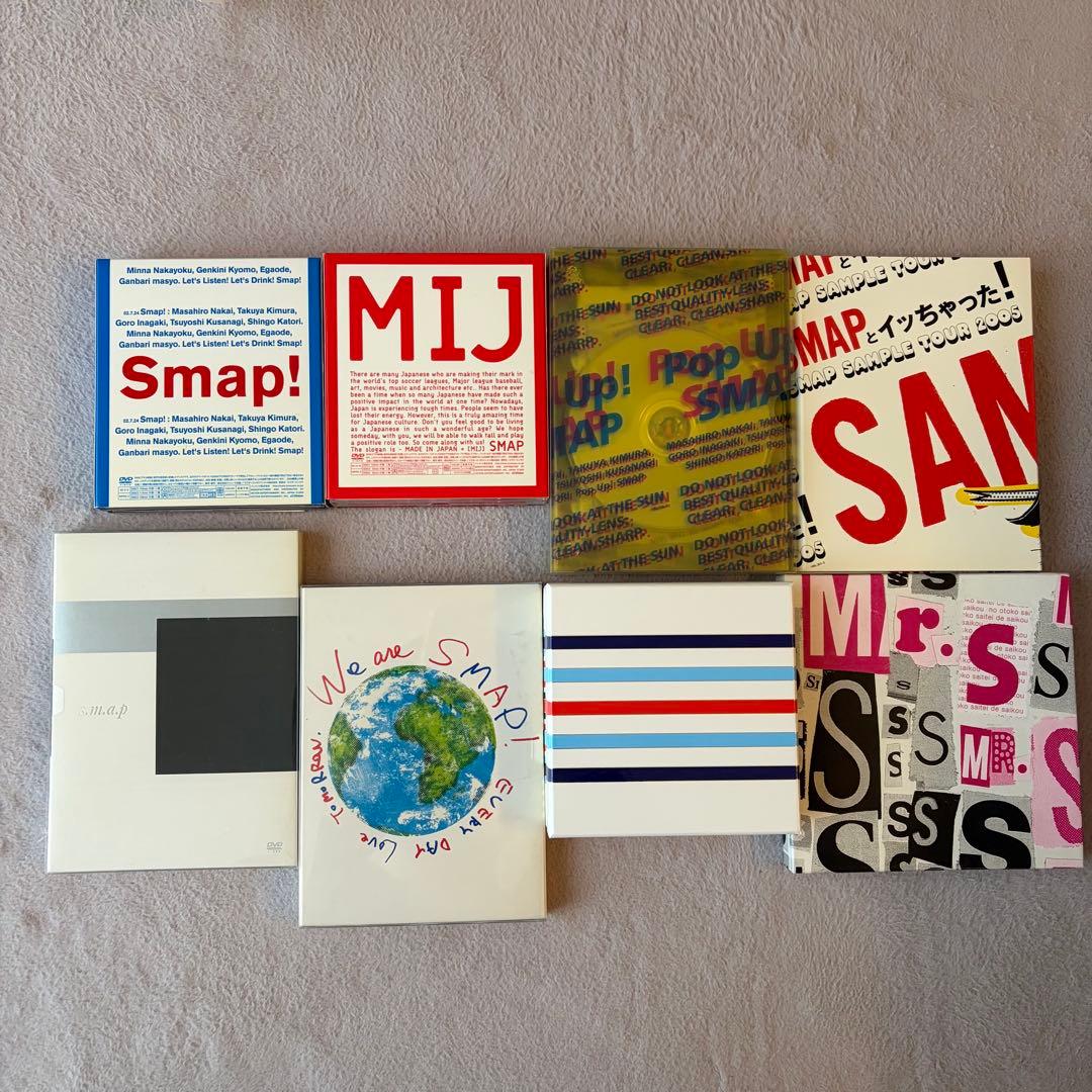 SMAP ライブDVD CDアルバムまとめ売り 8枚 セット