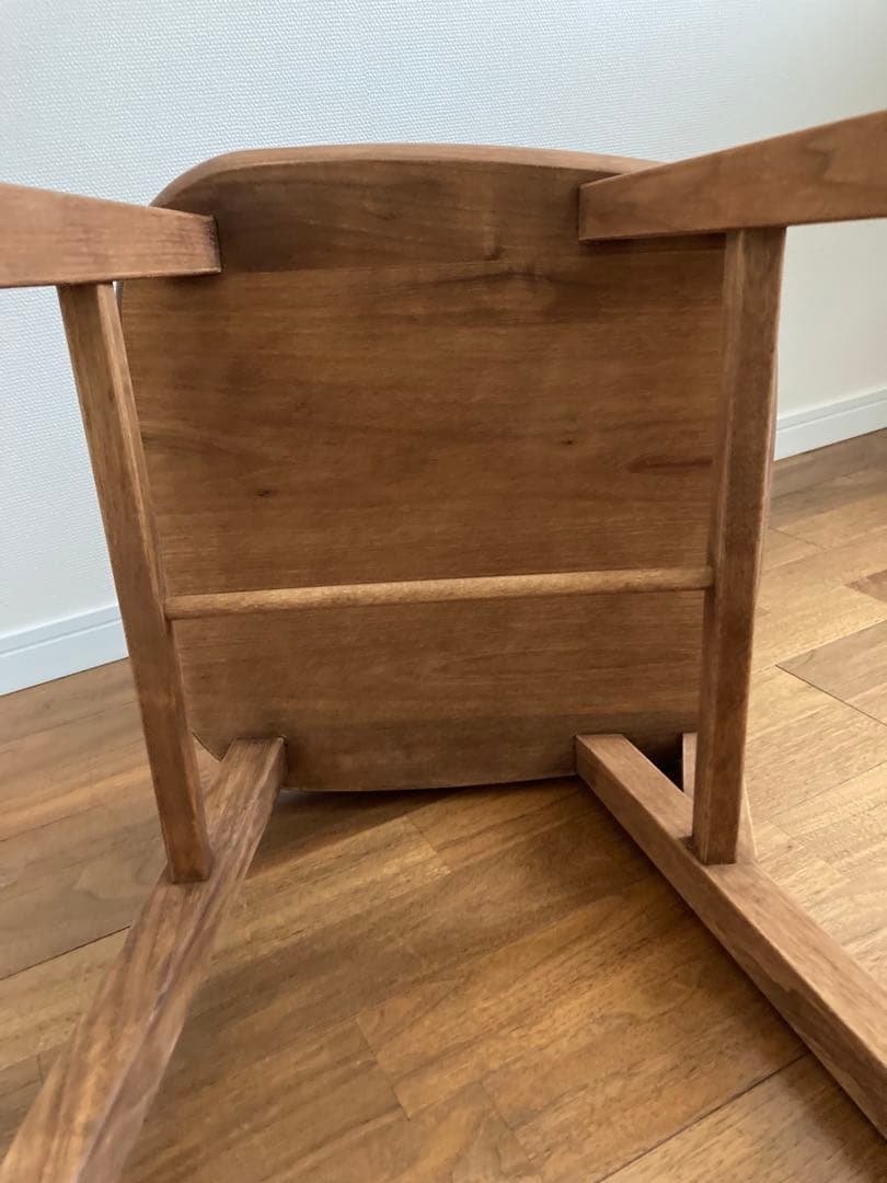 MINO　クルミ材天然木　ダイニングチェア