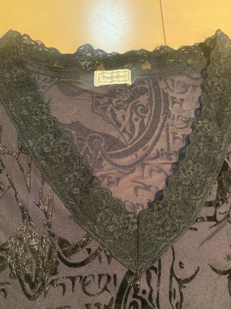 初期　ヒステリックグラマー '90 ヒスガール　透かし彫り　チビTサイズ　Y2K