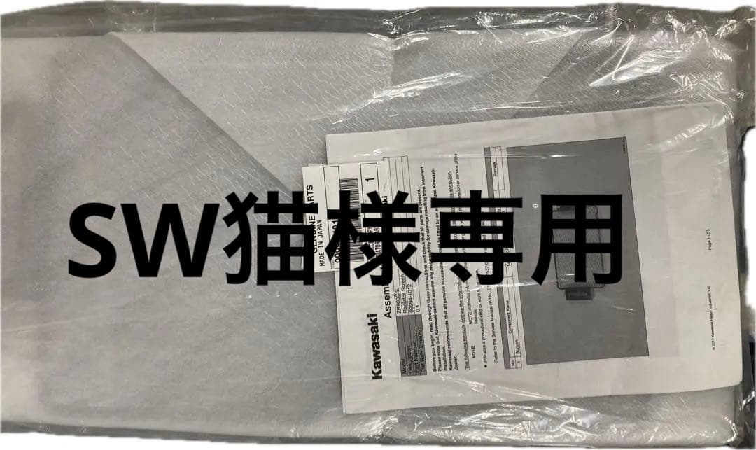 Z900RS ラジエータースクリーン　2017-2020