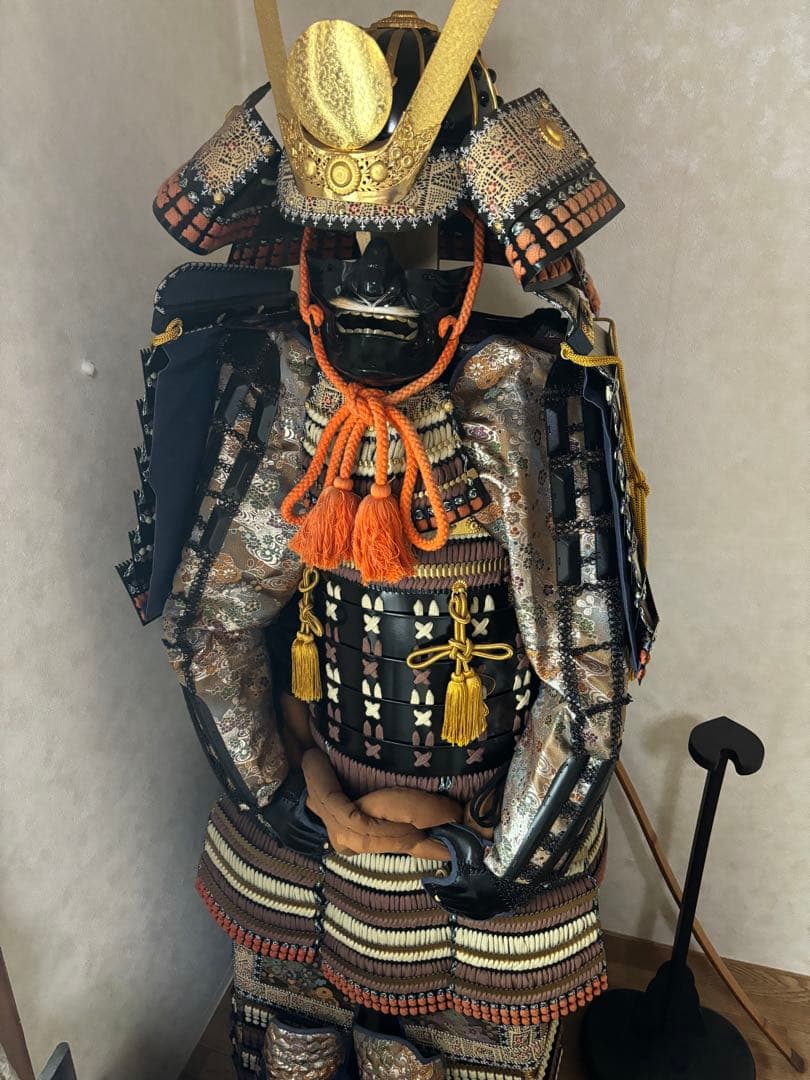 伝統的な日本の武具 鎧 極美品