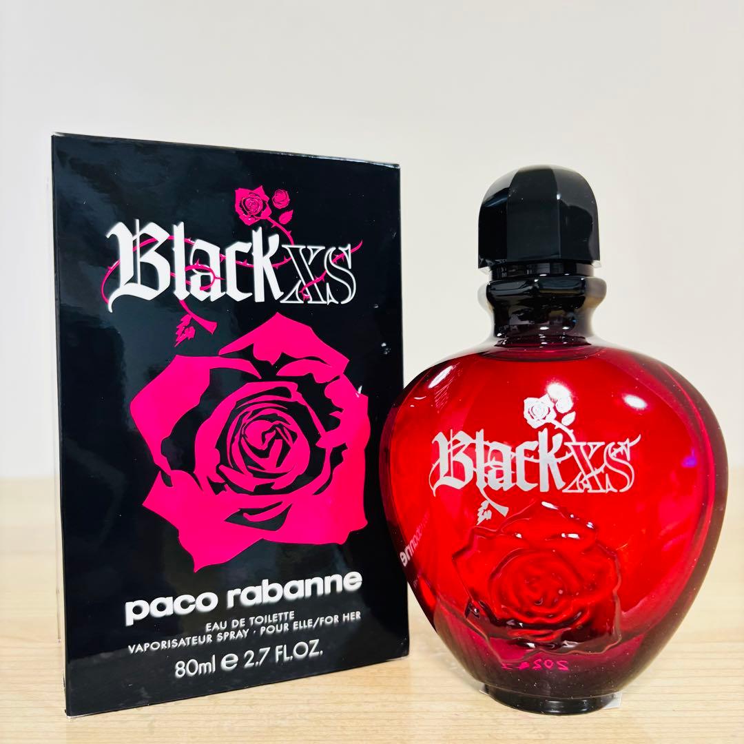 新品未使用 パコラバンヌ ブラックエクセス フォーハー オードトワレ80ml