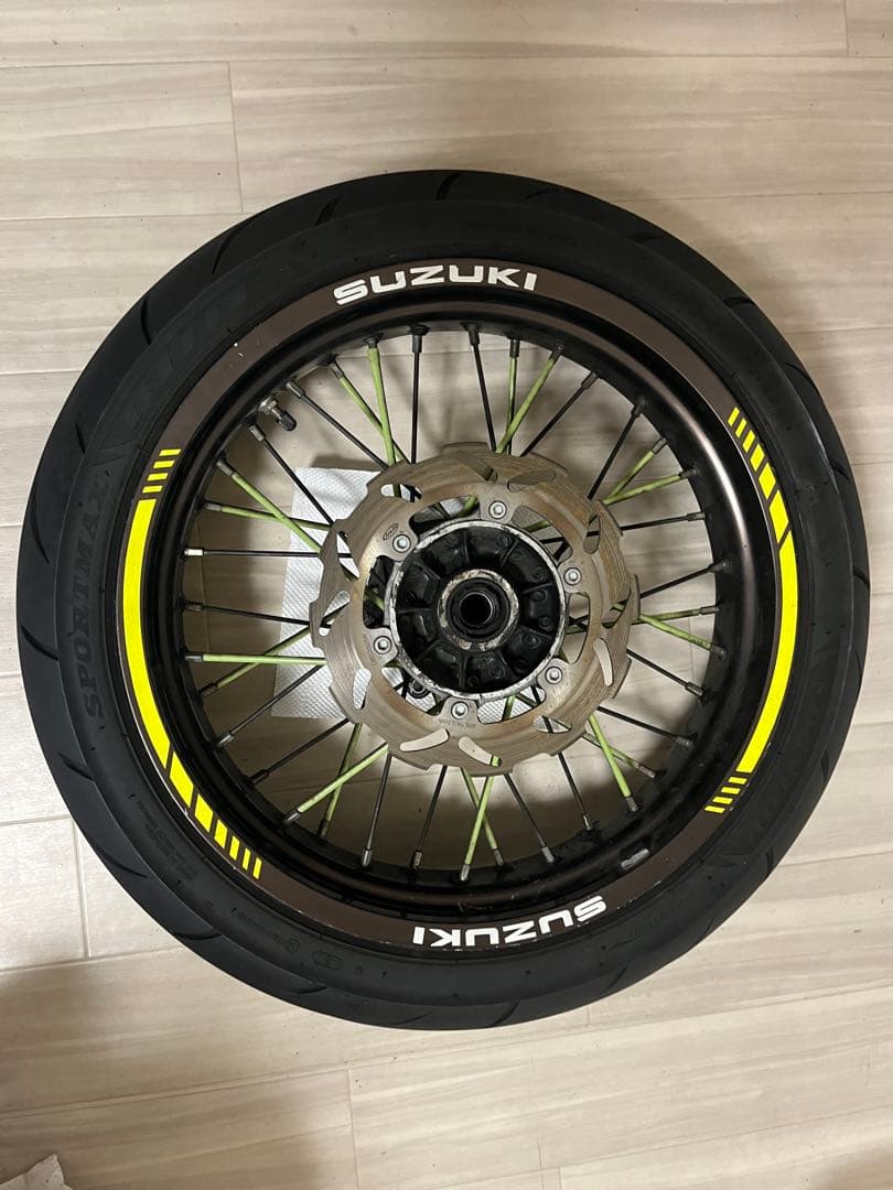 RMX250S J14A 前後17インチホイール+320mmブレーキディスク